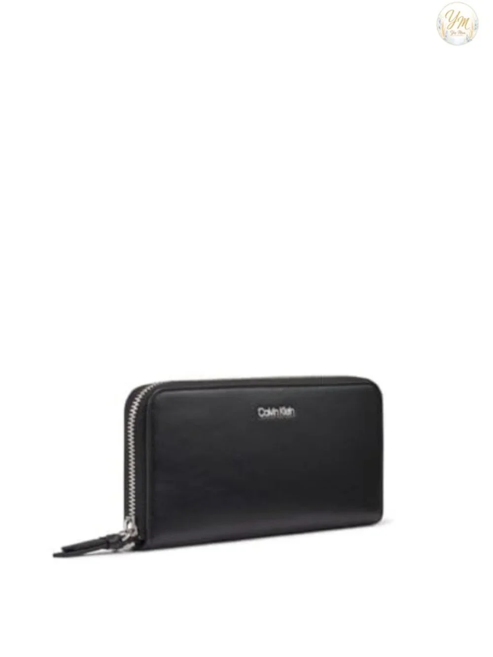 Faux Leather Zip Around Wristlet Wallet with RFID Protection